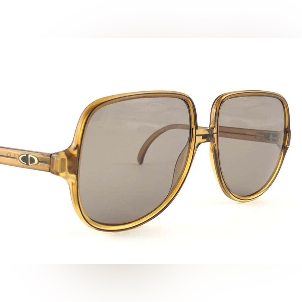 Vintage 1970s Christian Dior Monsieur Oversized Sunglasses | Germany | Unisex - Picture 7 of 16